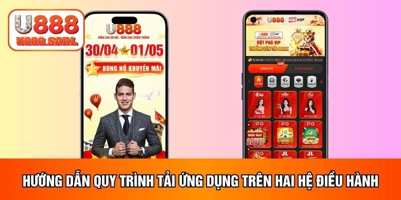Hướng dẫn quy trình tải ứng dụng trên hai hệ điều hành